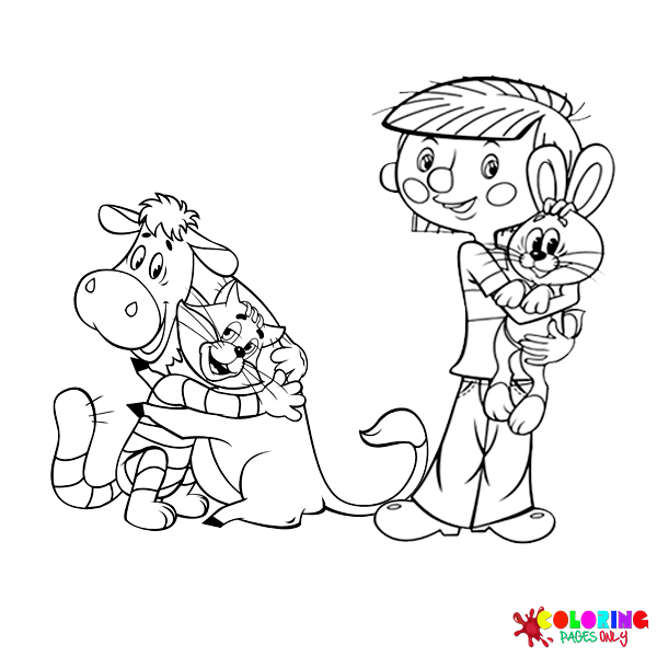 Prostokvashino Coloring Pages