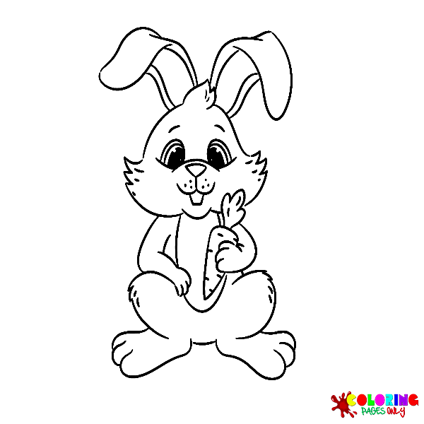 Rabbit Coloring Pages