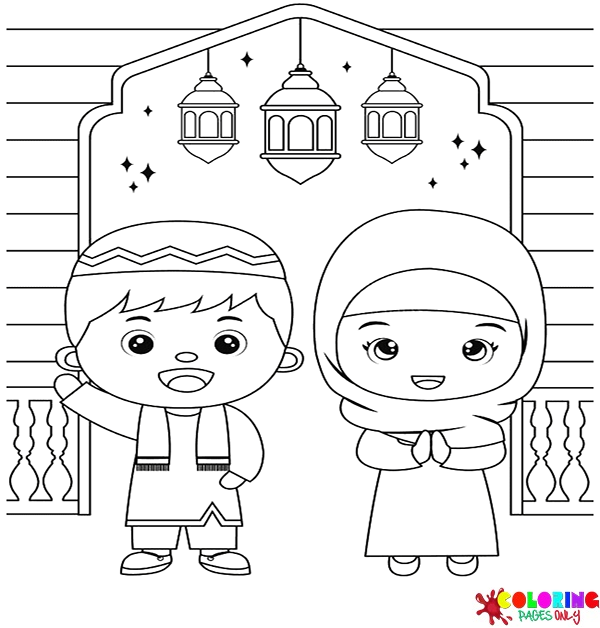 Disegni da colorare del Ramadan