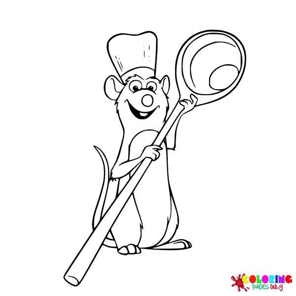 Ratatouille Coloring Pages