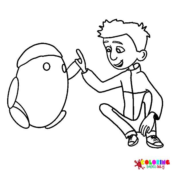Ron's Gone Wrong Coloring Pages