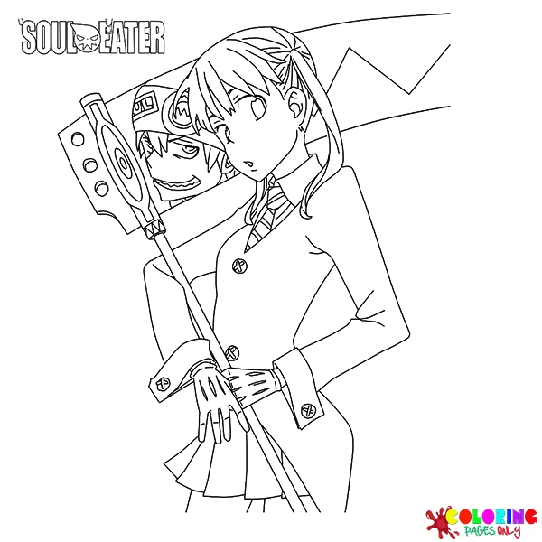 Soul Eater Coloring Pages