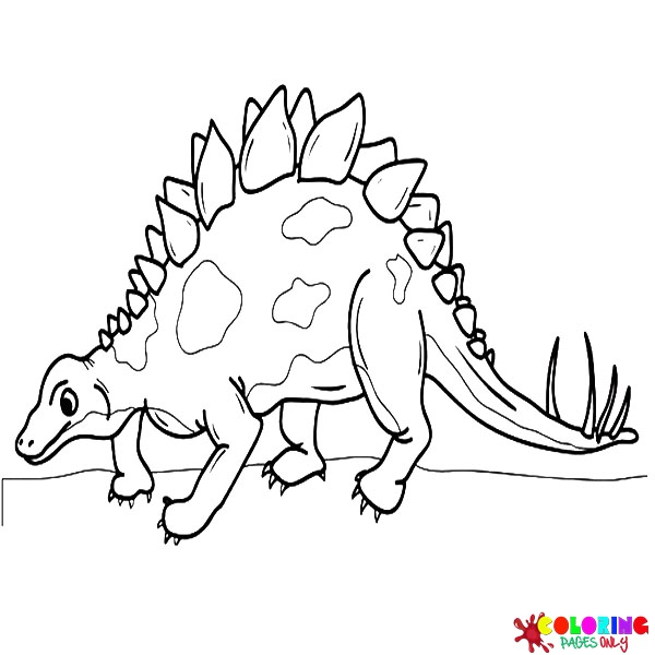 23 Stegosaurus Coloring Pages - ColoringPagesOnly.com