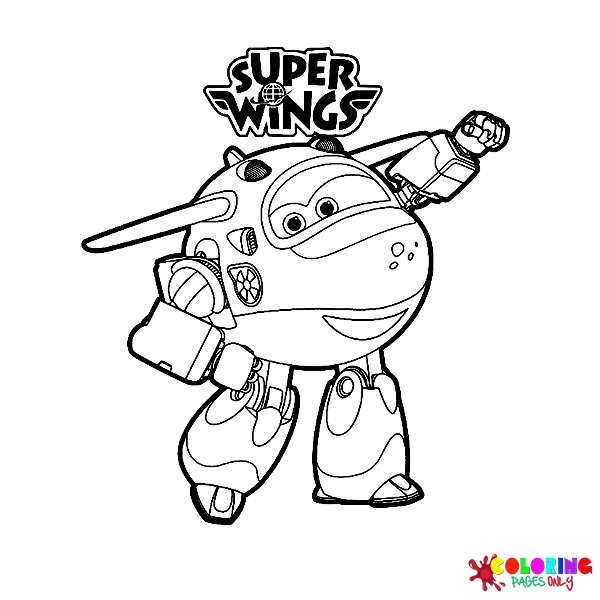 Super Wings Malvorlagen