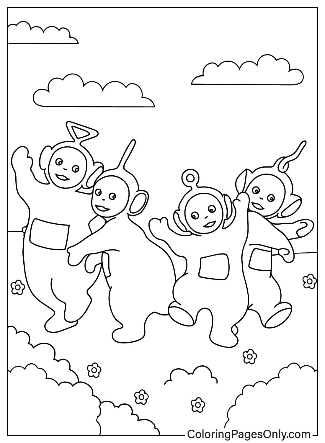 Teletubbies – WildBrain Coloring Page Free from Teletubbies - WildBrain