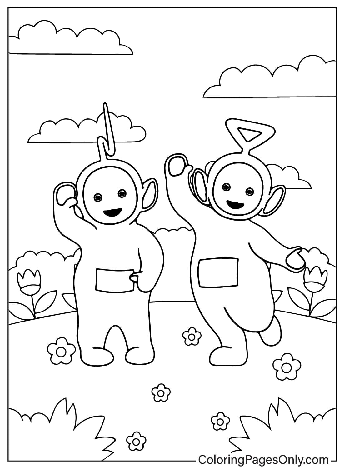 Teletubbies – WildBrain Coloring Page PDF from Teletubbies - WildBrain