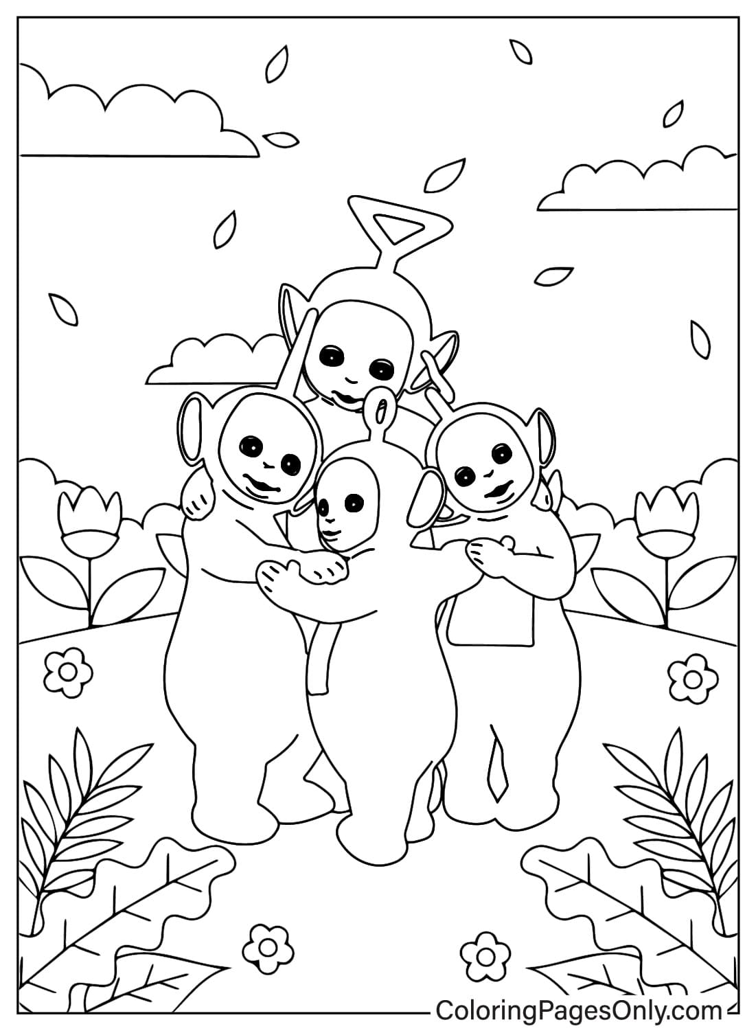 Teletubbies – WildBrain Coloring Page from Teletubbies - WildBrain