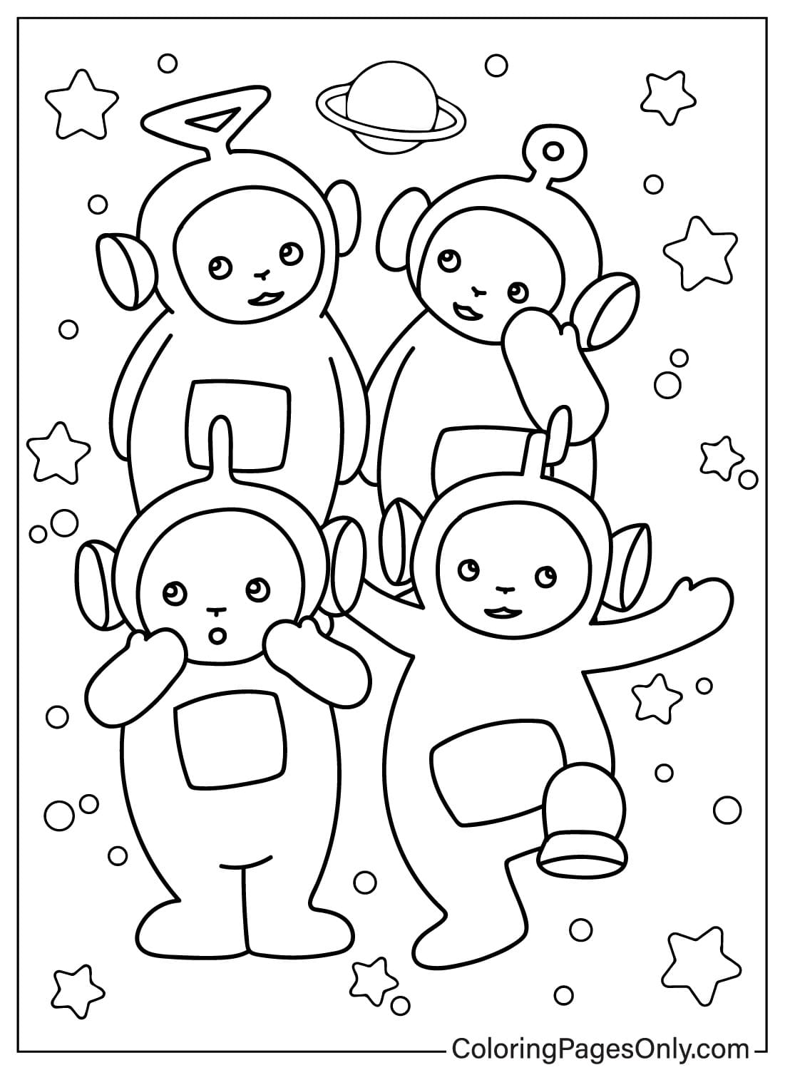 Teletubbies – WildBrain Coloring Pages to Printable from Teletubbies - WildBrain
