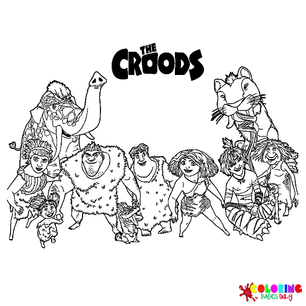 The Croods Coloring Pages