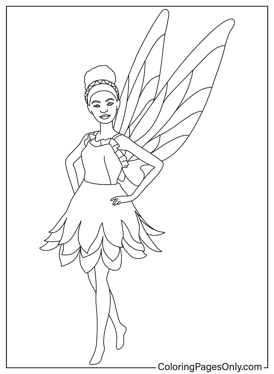 79 Free Printable Tinkerbell Coloring Pages