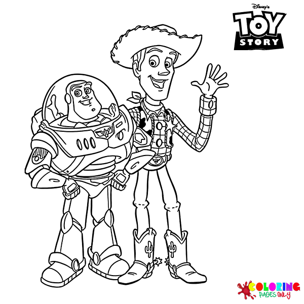 Disegni da colorare di Toy Story