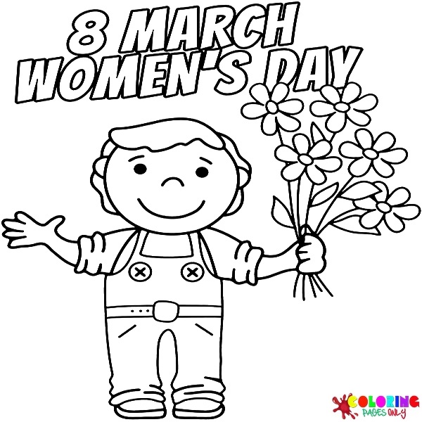 Women's Day 2024 Coloring Pages