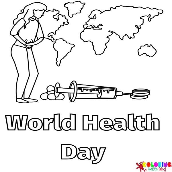 Disegni da colorare della Giornata mondiale della salute