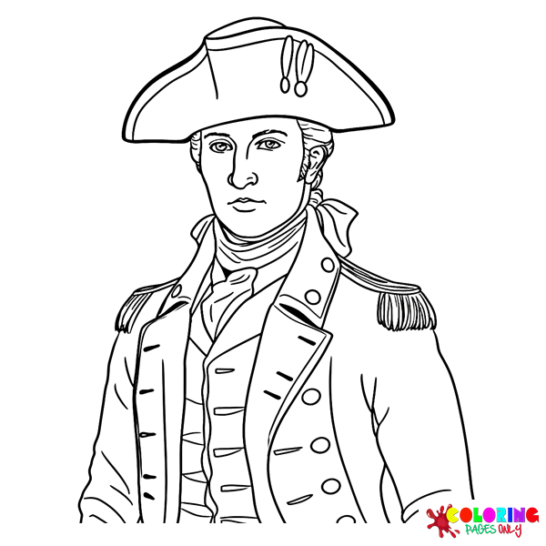 Desenhos para colorir de Alexander Hamilton