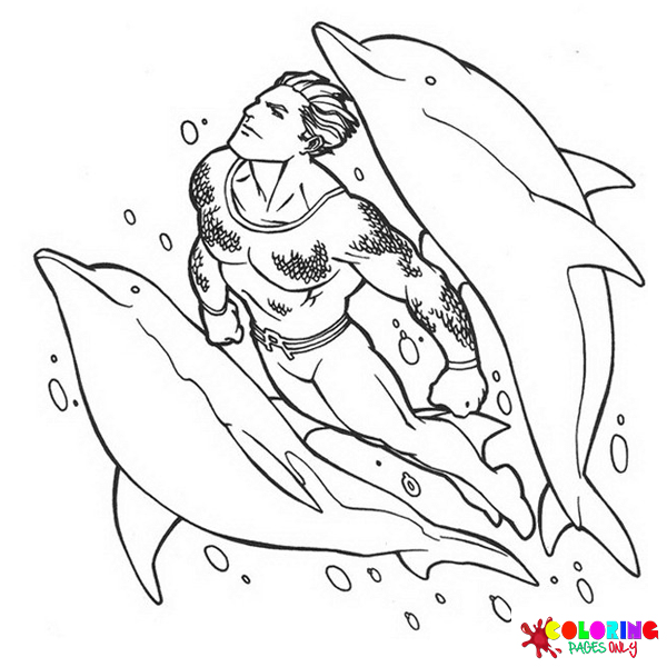 Aquaman Coloring Pages