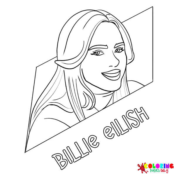 Coloriage Billie Eilish