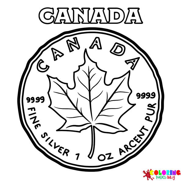 Canada Coloring Pages