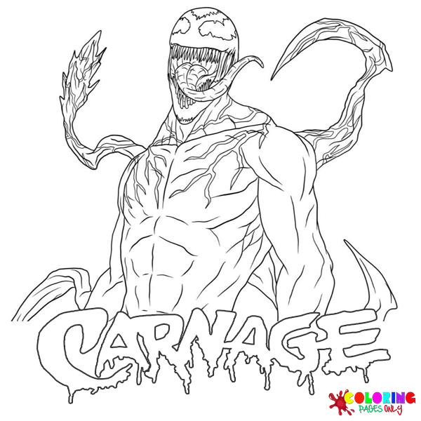 Coloriages Carnage