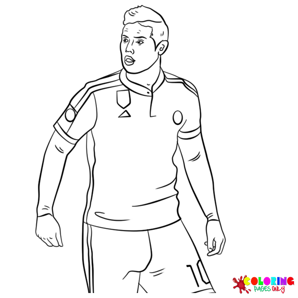 443 Free Printable Famous Soccer Players Coloring Pages