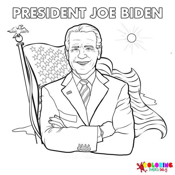 Páginas para colorir de Joe Biden