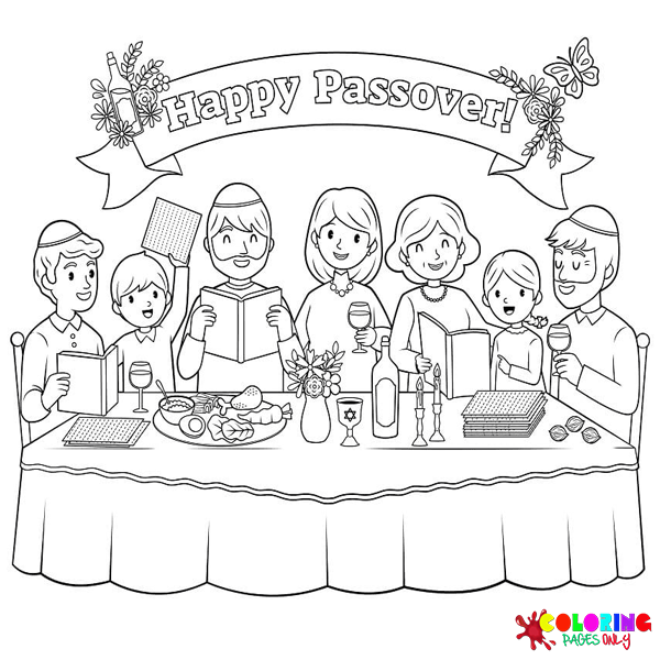 Passover Coloring Pages