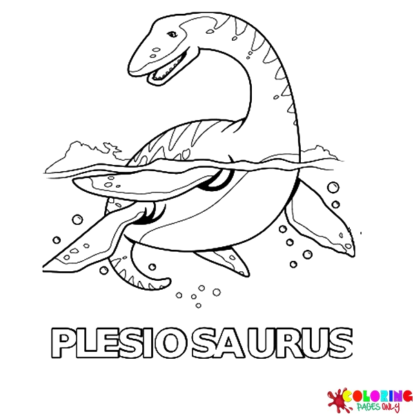 Coloriages Plesiosaurus
