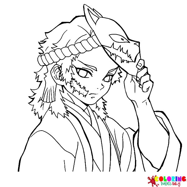773 Free Printable Demon Slayer Coloring Pages