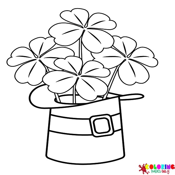 Shamrock Coloring Pages