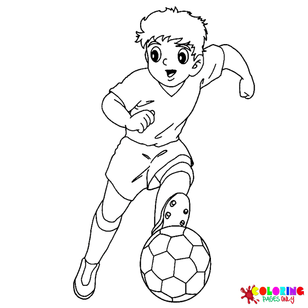 Soccer Coloring Pages