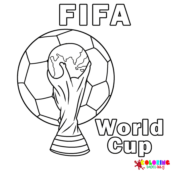 World Cup Logo Coloring Pages