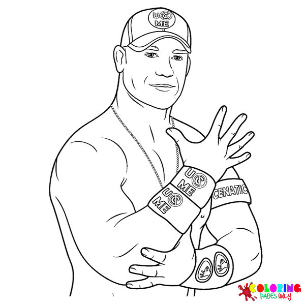 Disegni da colorare WWE