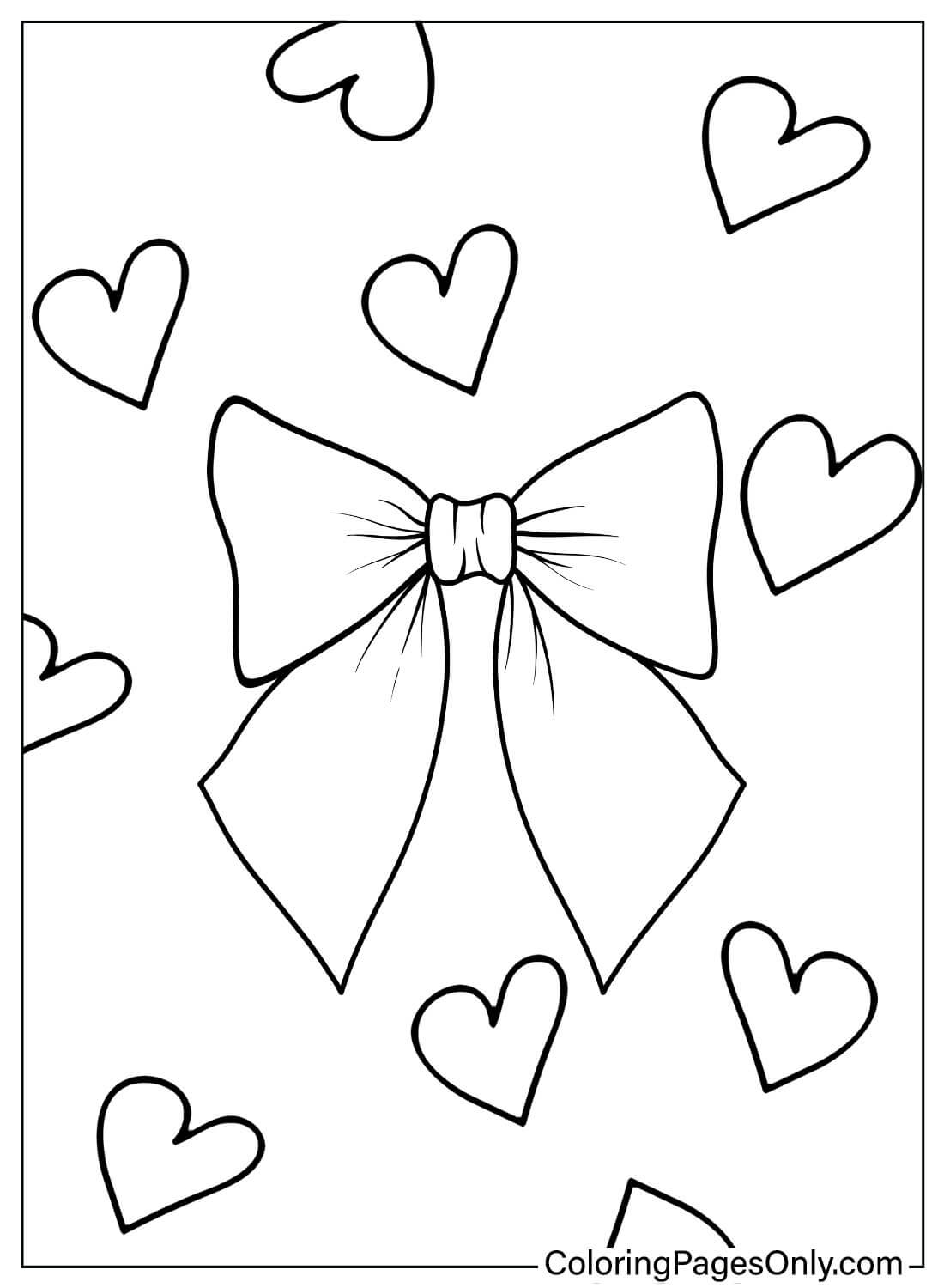 Bow Coloring Book from Bow
