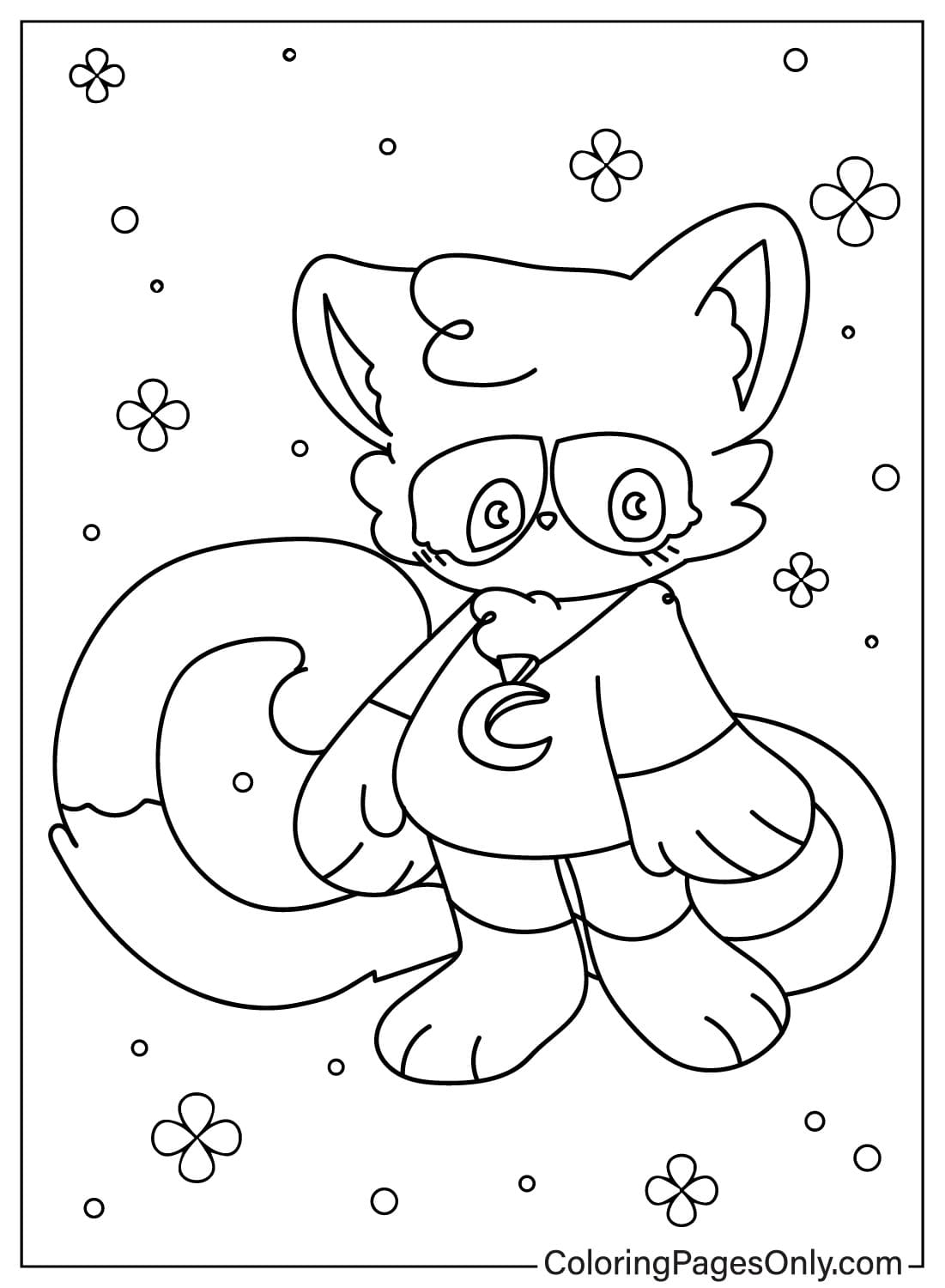 CatNap Coloring Page Images from CatNap