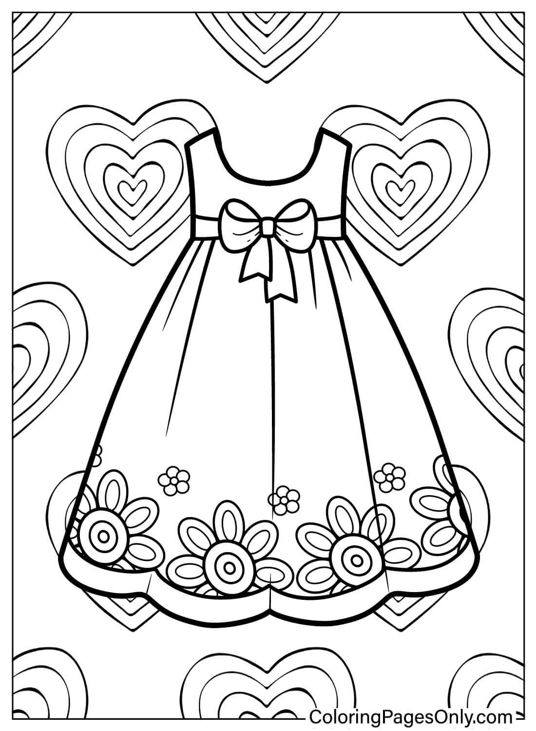 Coloring Book Baby Dress from Baby Dress