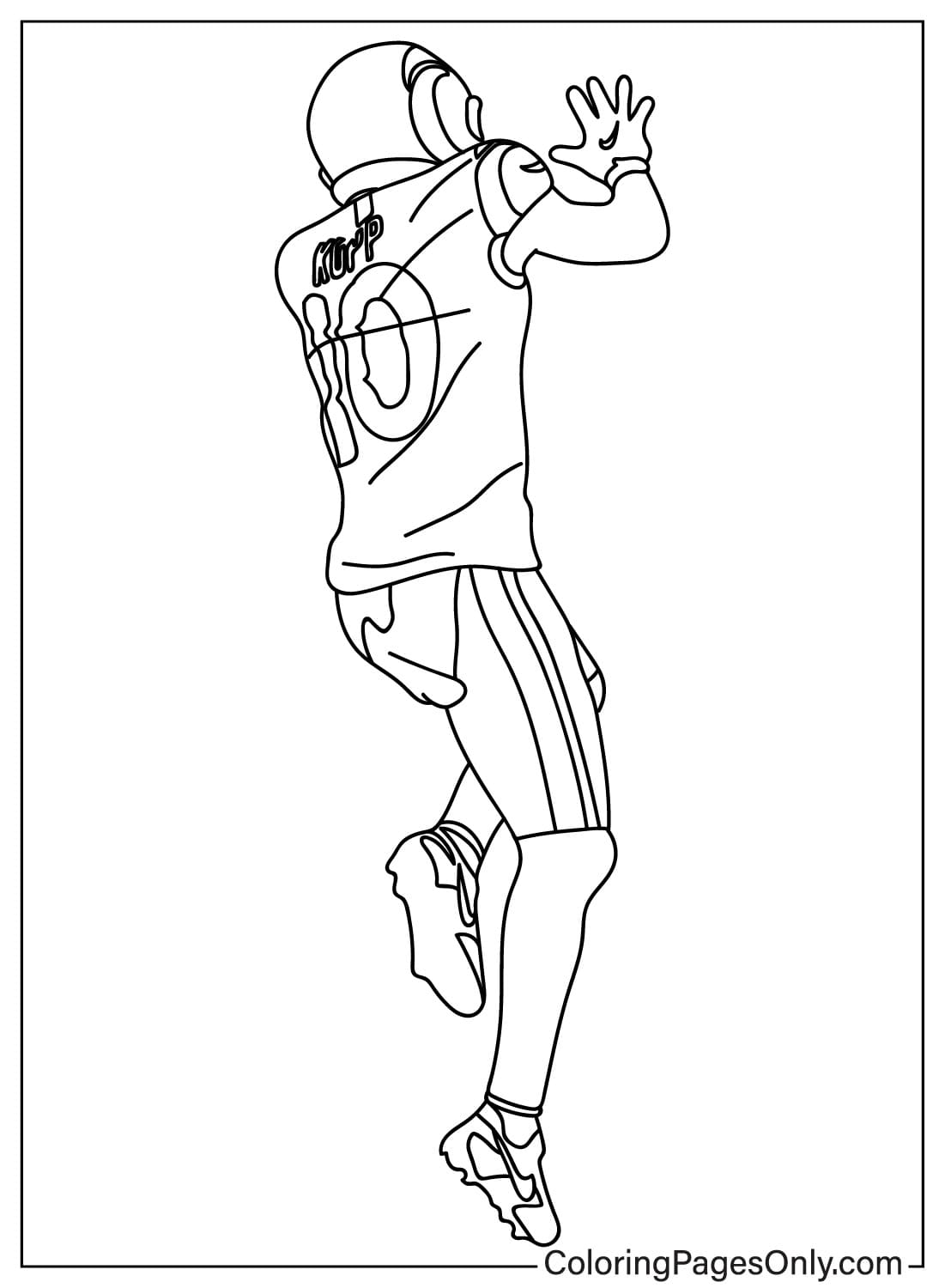 Cooper Kupp Coloring Page Free Free Printable Coloring Pages