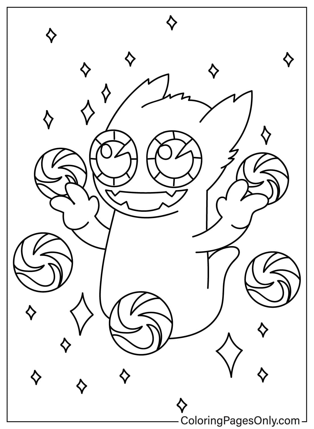 Cute Ghazt Coloring Page from Ghazt