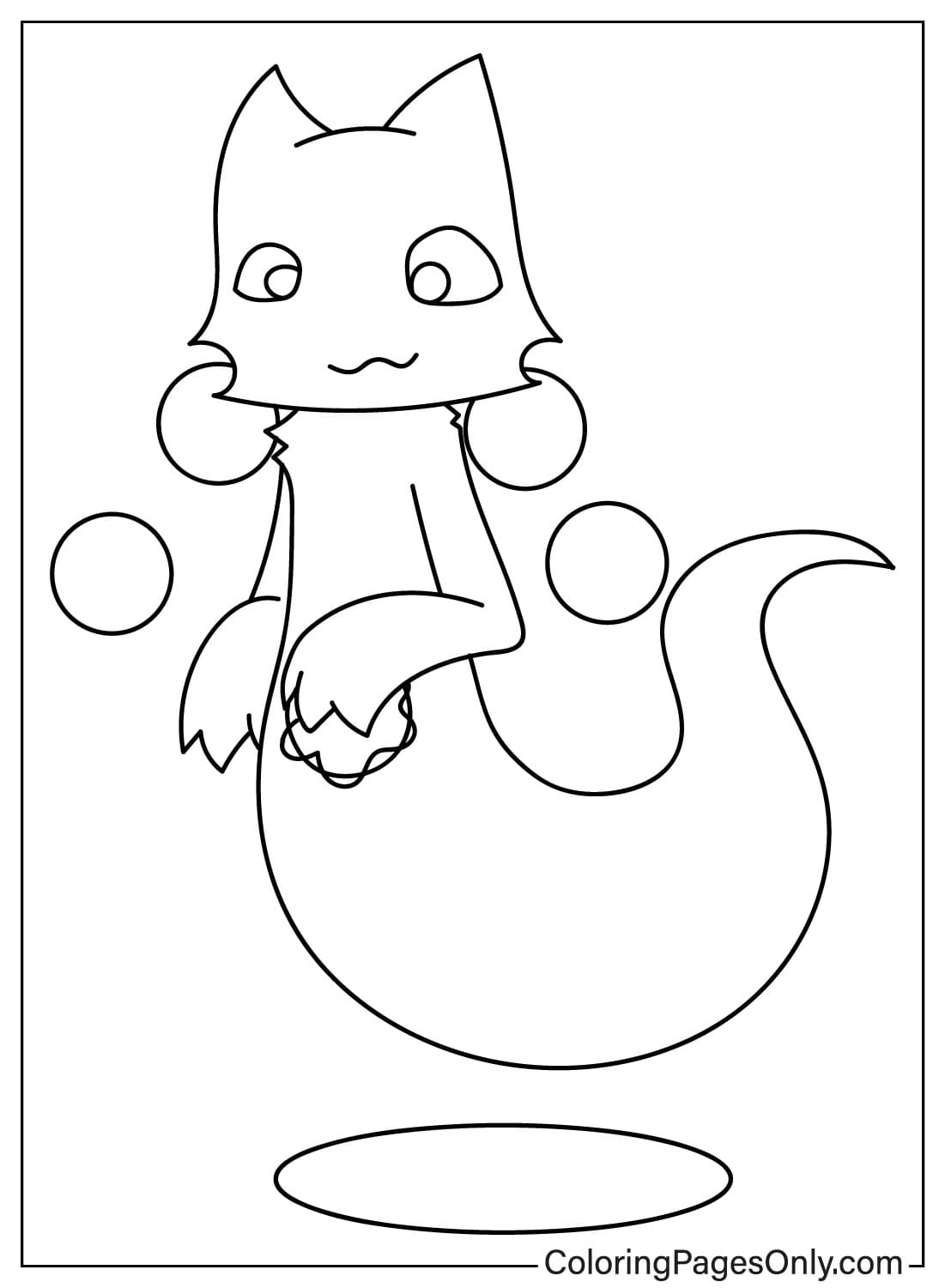 Free Ghazt Coloring Page from Ghazt