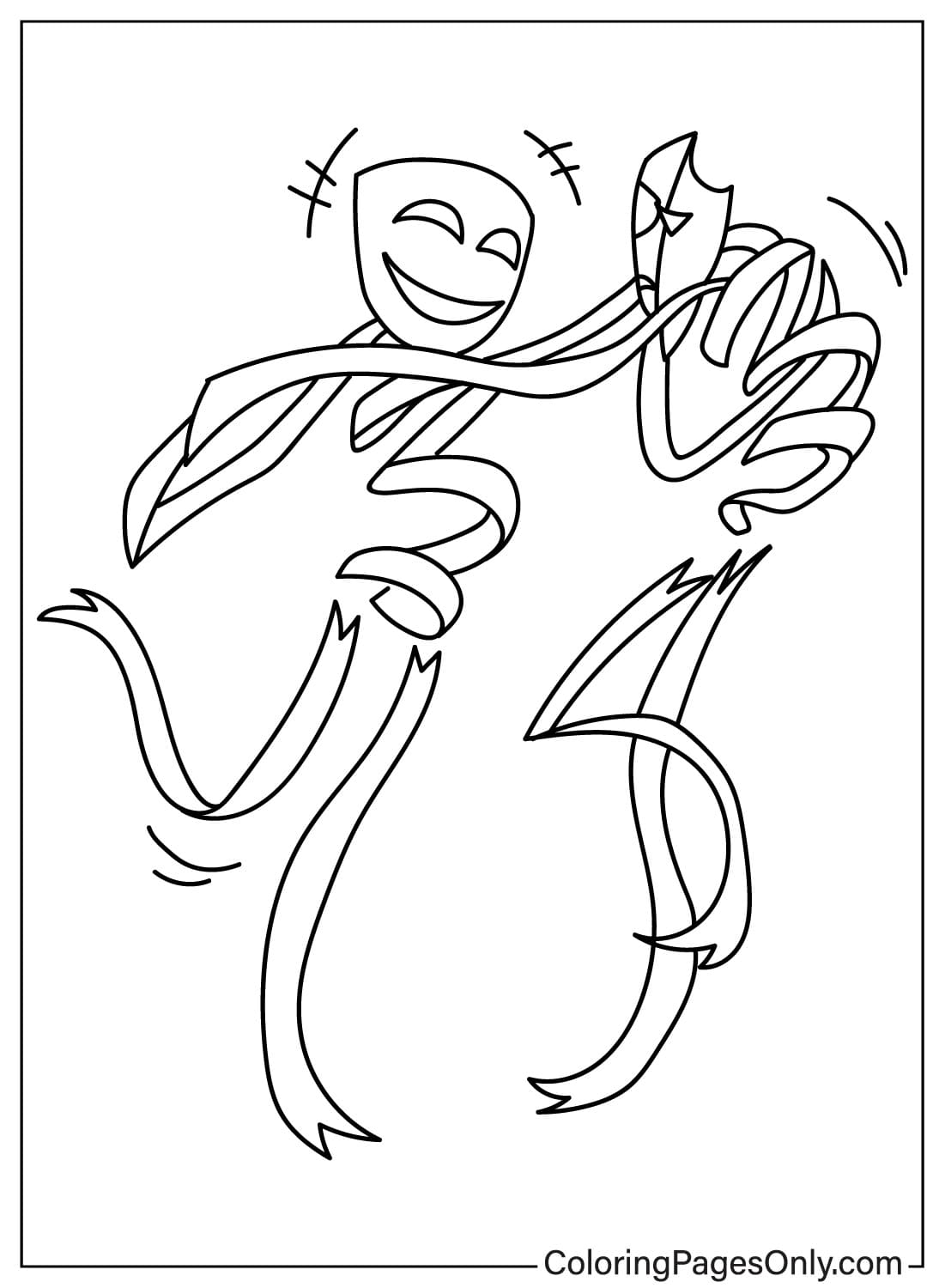 Free Printable Gangle Coloring Page from Gangle