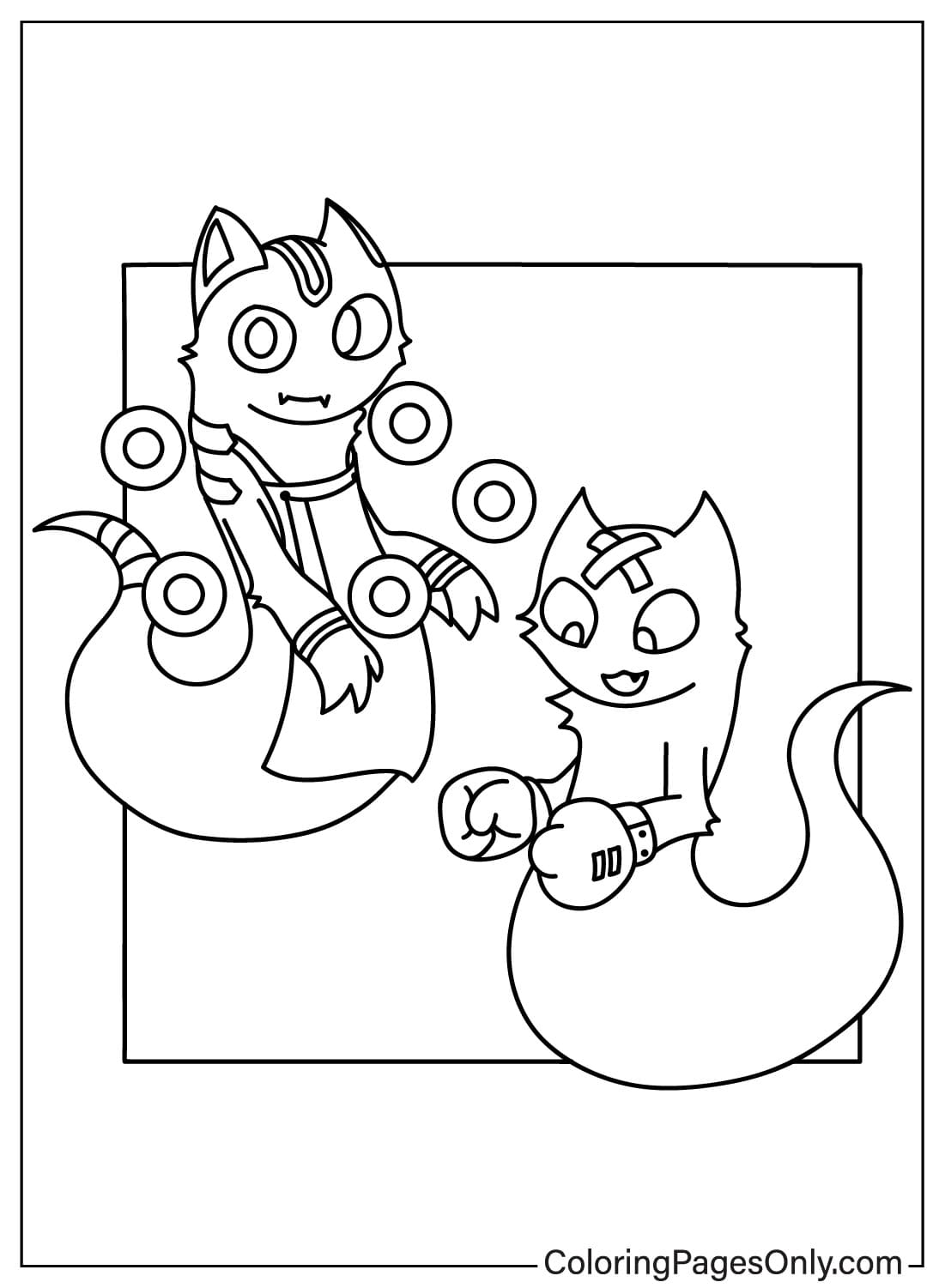 Free Printable Ghazt Coloring Page from Ghazt