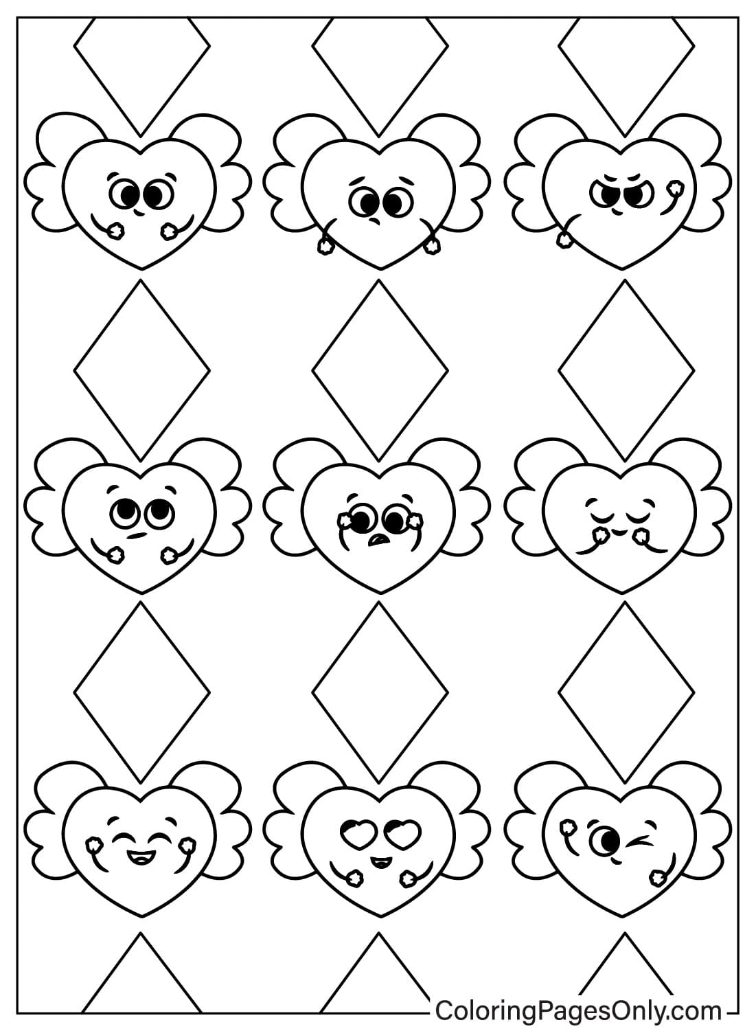 Free Printable Heart Coloring Page
