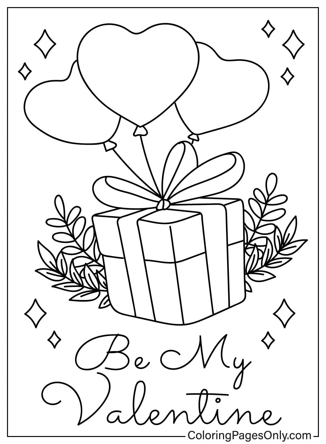 Free Printable Valentines Day Cards Coloring Page Free Printable Coloring Pages