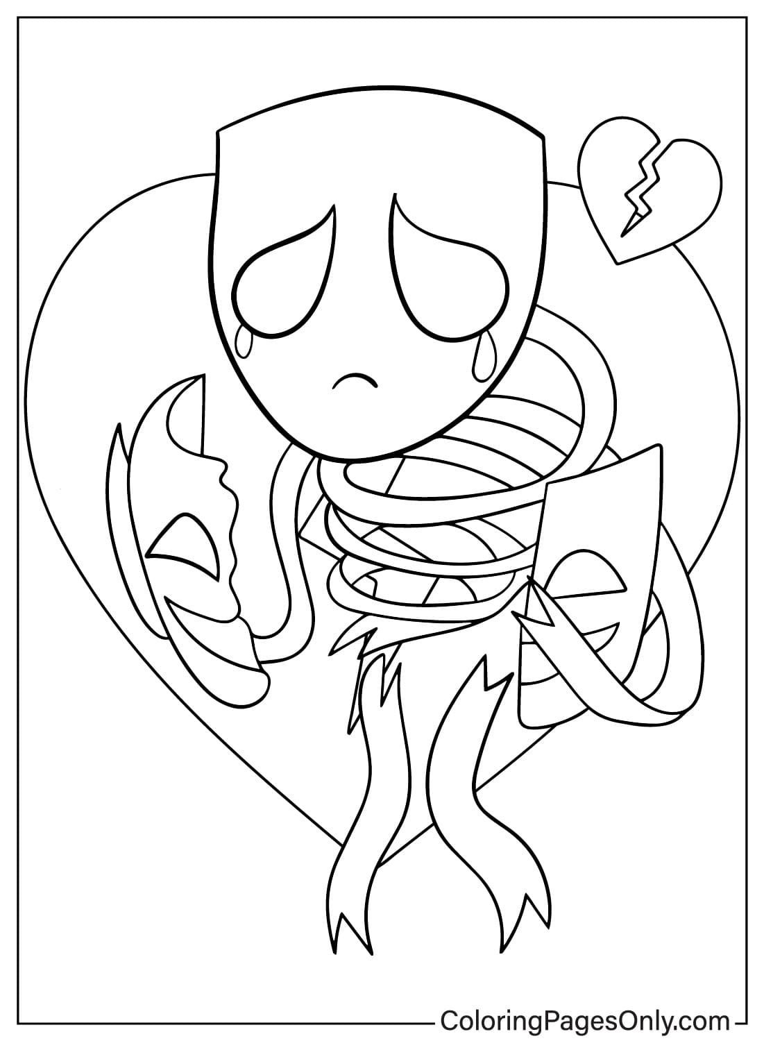 Gangle Coloring Page Free Printable from Gangle