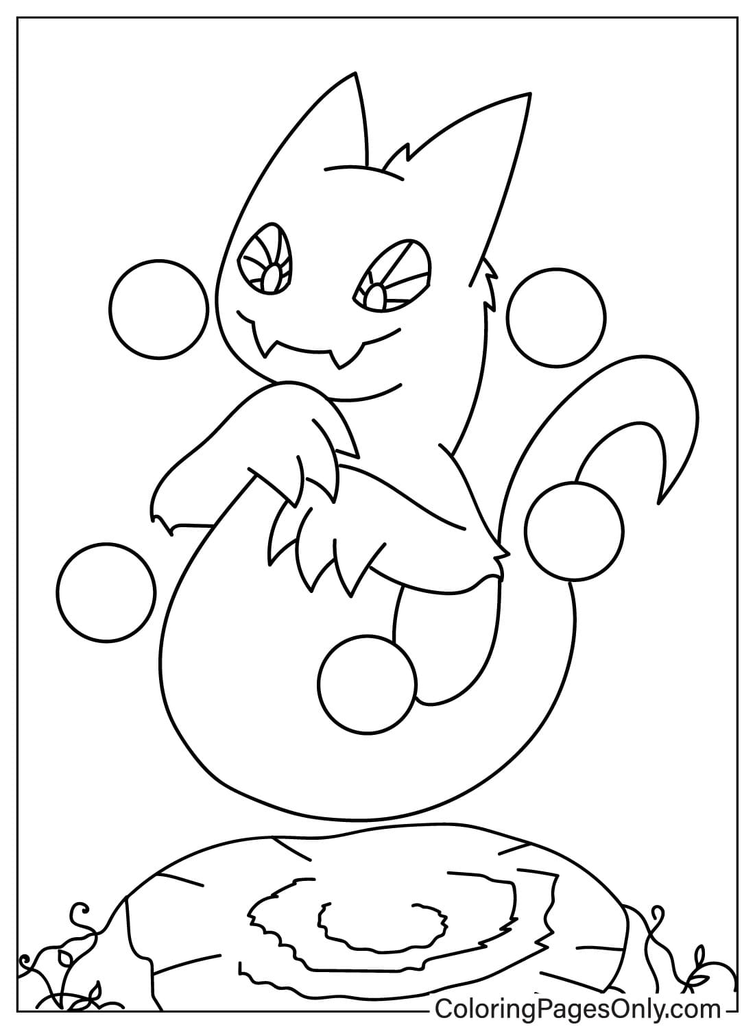 Ghazt Free Printable Coloring Page from Ghazt