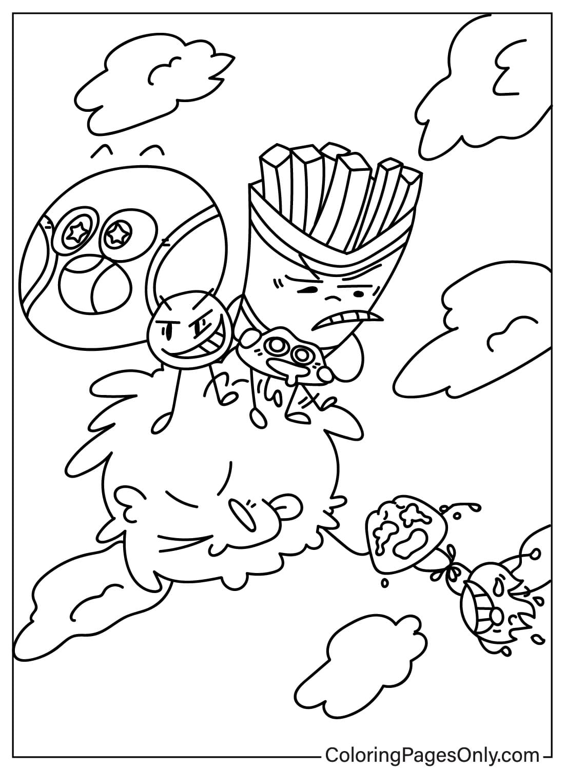 Images Battle for Dream Island Coloring Page from Battle for Dream Island