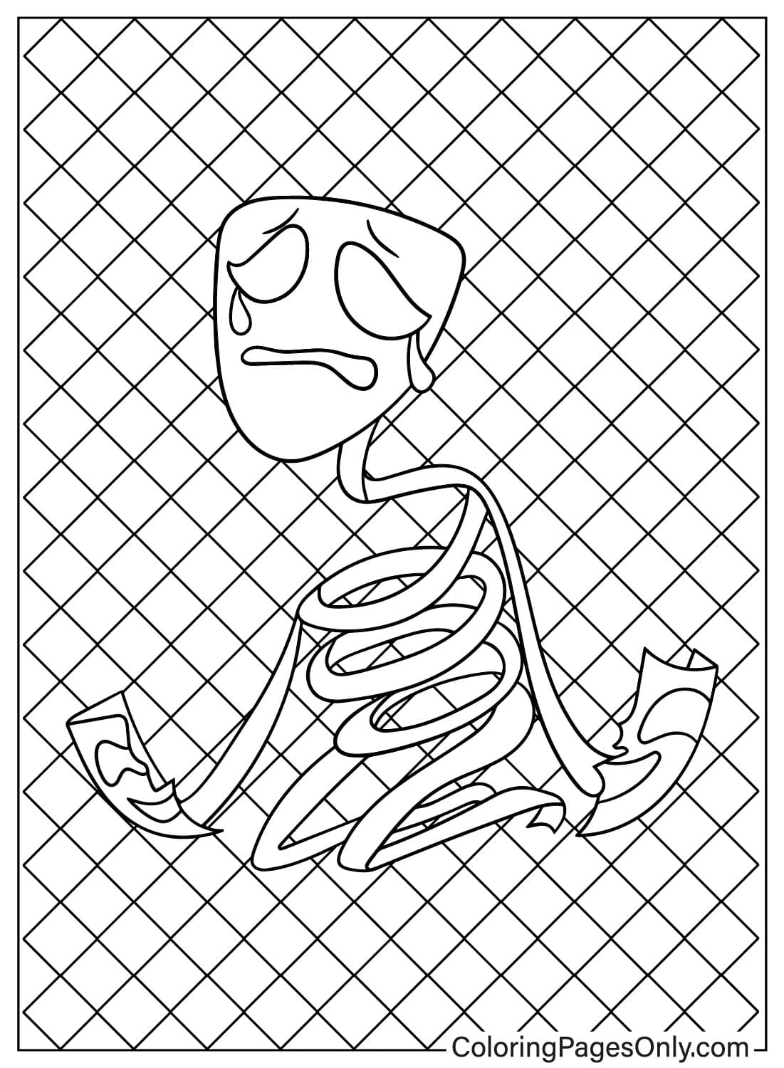 Images Gangle Coloring Page from Gangle