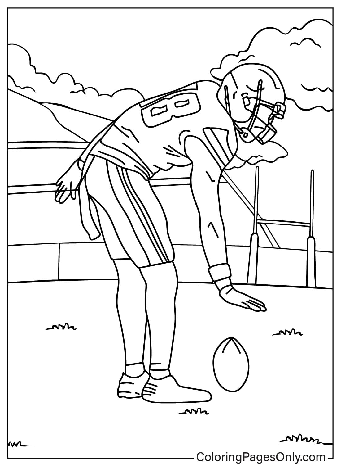 Justin Jefferson Coloring Sheet Coloring Pages