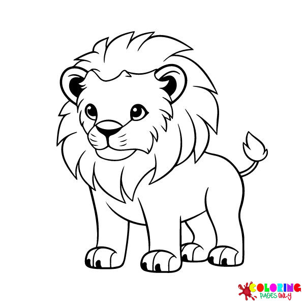 Lion Coloring Pages