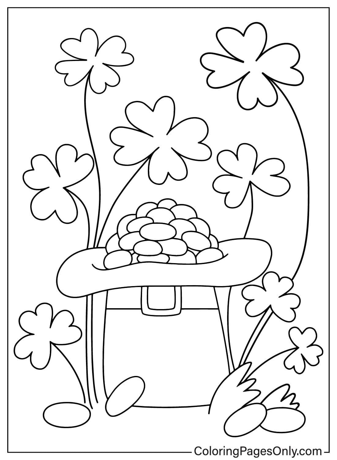 Lucky Charms Coloring Page JPG from Lucky Charms