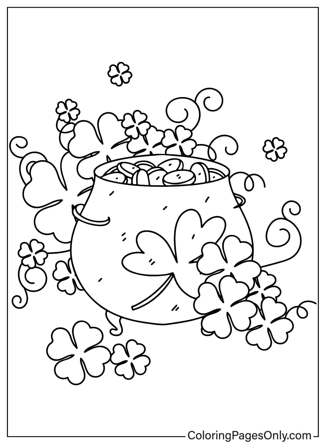 Lucky Charms Coloring Sheet from Lucky Charms