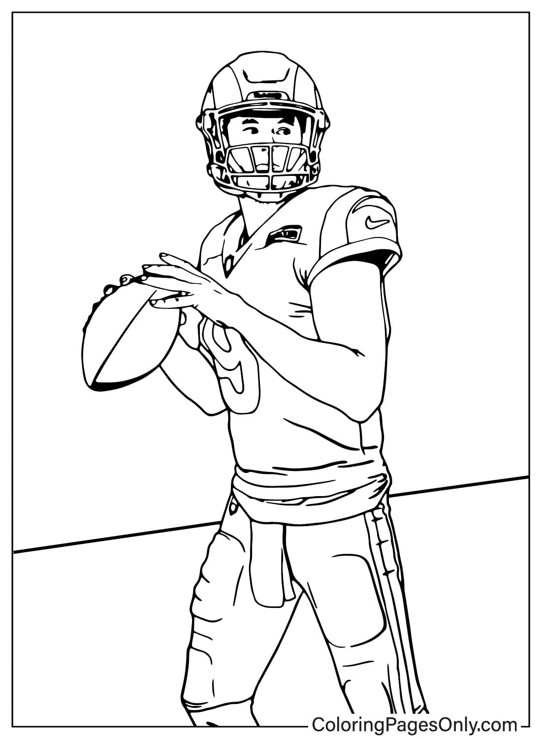 Cooper Kupp Coloring Page - Free Printable Coloring Pages